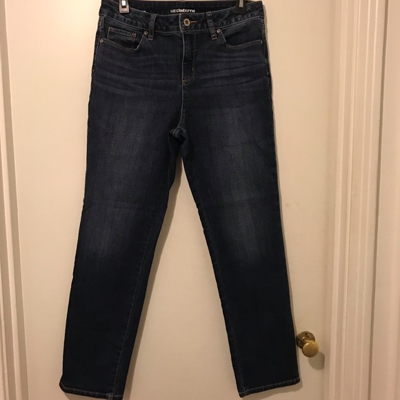 Liz claiborne girlfriend straight leg jeans Clearance